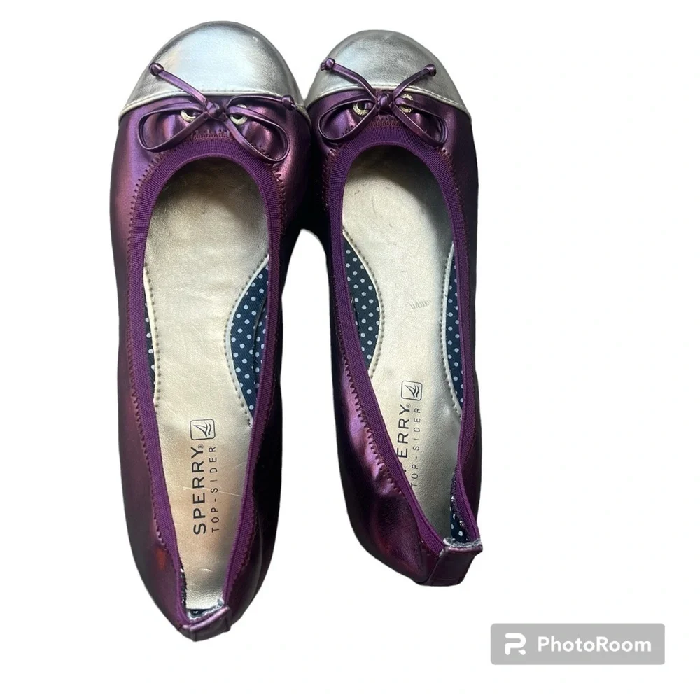 Sperry Elise cap toe flats 4
